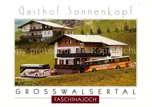 AK / Ansichtskarte  Faschinajoch_Fontanella_Vorarlberg_AT Gasthof Sonnenkopf Grosswalsertal 