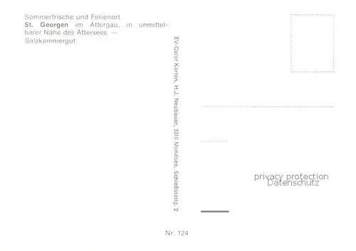 AK / Ansichtskarte  St_Georgen_Attergau Panorama St_Georgen_Attergau