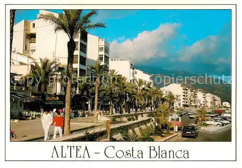 AK / Ansichtskarte  Altea_Costa_Blanca_ES Paseo Joaquin Planells 