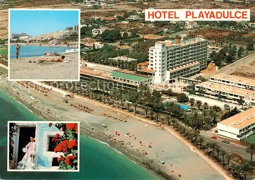 AK / Ansichtskarte  Costa_de_Almeria Hotel Playadulce Aguadulce Fliegeraufnahme Costa_de_Almeria