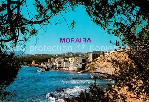 AK / Ansichtskarte  Moraira_ES Vista parcial 