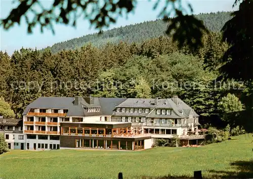 AK / Ansichtskarte  Rimberg_Schmallenberg Hotel Knoche Rimberg_Schmallenberg