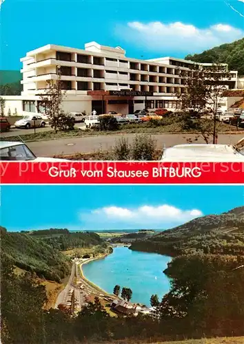 AK / Ansichtskarte  Biersdorf_See_Eifelkreis Dorint Sporthotel Suedeifel Stausee Bitburg 