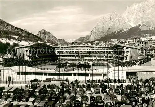 AK / Ansichtskarte Cortina_d_Ampezzo_IT Stadio Olimpico del Ghiaccio 