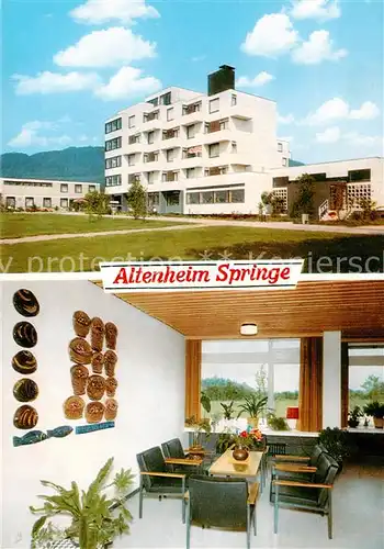 AK / Ansichtskarte Springe_Deister Altenheim Springe Springe_Deister