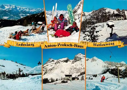 AK / Ansichtskarte Werfenweng_AT Skigebiet Ladenberg Teilansichten 