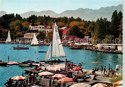 AK / Ansichtskarte Velden__Woerthersee_AT Panorama 