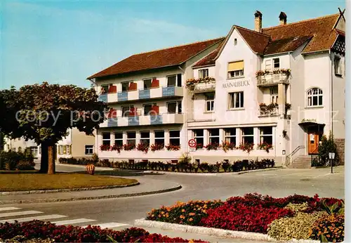 AK / Ansichtskarte Muehlhofen_Uhldingen Muehlhofen Hotel Mainaublick Muehlhofen
