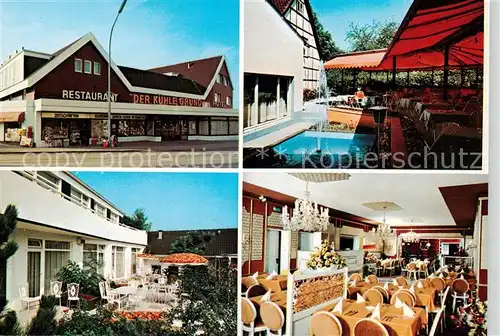 AK / Ansichtskarte Stukenbrock Der Kuehle Grund Restaurant Terrasse Gaststube  Stukenbrock