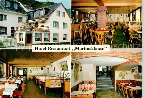 AK / Ansichtskarte Mayschoss Hotel Restaurant Martinsklause Gstraeume Treppenaufgang Mayschoss