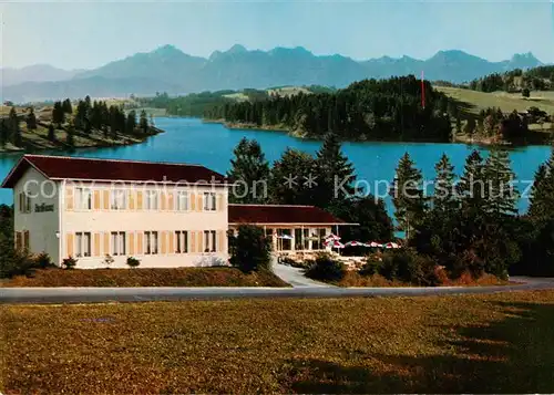 AK / Ansichtskarte Rosshaupten_Forggensee_Bayern Rasthaus am Forggensee Tanzcafe 