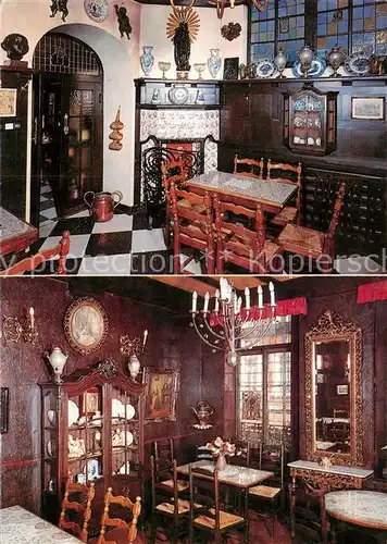 AK / Ansichtskarte Bad_Aachen Historischa alte Aachener Kaffeestuben Konditorei van den Daele Bad_Aachen