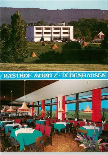 AK / Ansichtskarte Ruedenhausen Rasthof Moritz Gastraum Ruedenhausen