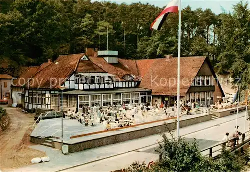AK / Ansichtskarte Hitzacker_Elbe Hotel Restaurant Waldfrieden Hitzacker Elbe