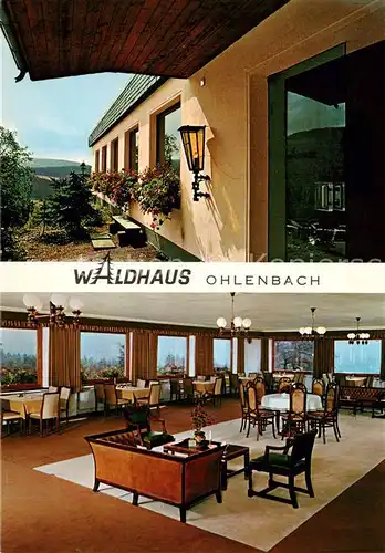 AK / Ansichtskarte Ohlenbach_Schmallenberg Waldhaus 