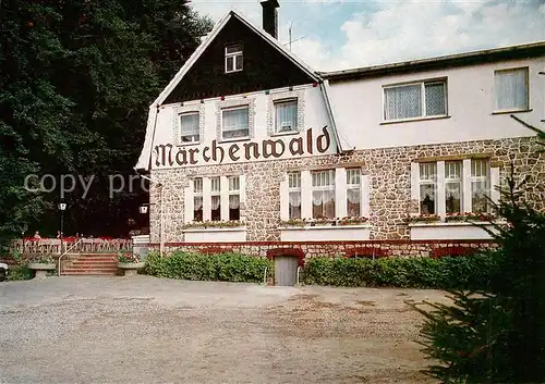 AK / Ansichtskarte Hohenlimburg Cafe Restaurant Maerchenwald Hohenlimburg