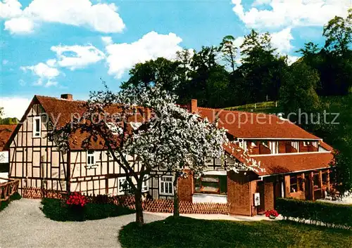 AK / Ansichtskarte  Wehrshausen_Lahn Dammuehle Restaurant Hotel Wehrshausen_Lahn