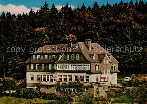 AK / Ansichtskarte 73844806 Rimberg_Schmallenberg Hotel Pension Knoche Rimberg_Schmallenberg