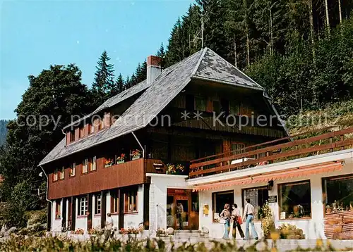 AK / Ansichtskarte 73844812 Menzenschwand Gaestehaus Schaeuble Menzenschwand