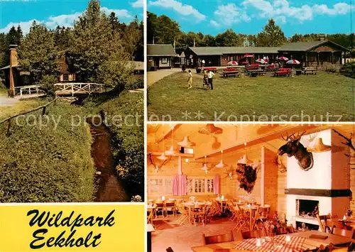 AK / Ansichtskarte 73844819 Grossenaspe Wildpark Eekholt Gasthaus Kiek ut Stuben Grossenaspe