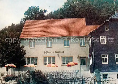 AK / Ansichtskarte 73844861 Ebersdorf_Neustadt Gasthaus Zur Bergmuehle Ebersdorf_Neustadt