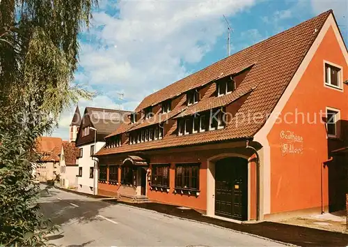 AK / Ansichtskarte  Ehrenkirchen Gasthaus zum Adler Ehrenkirchen