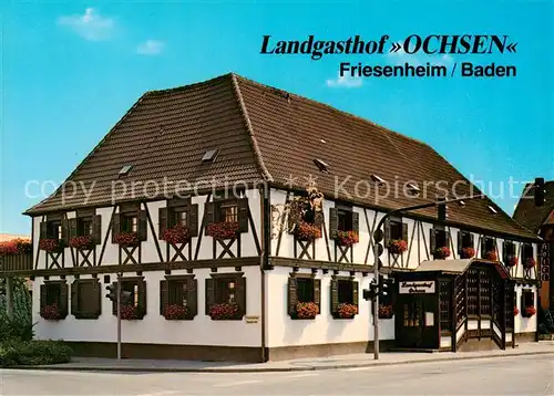 AK / Ansichtskarte  Friesenheim_Baden Landgasthof Ochsen Friesenheim_Baden