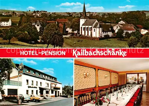 AK / Ansichtskarte 73844933 Seinsfeld Hotel Pension Kailbachschaenke Speisesaal Seinsfeld