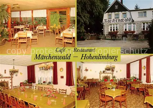 AK / Ansichtskarte  Hagen__Westfalen Cafe Restaurant Maerchenwald Hohenlimburg