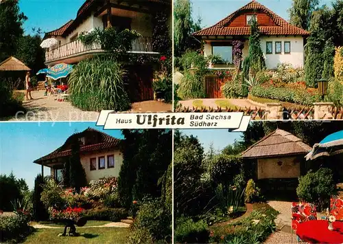 AK / Ansichtskarte  Bad_Sachsa_Harz Haus Ulfrita Park Garten Bad_Sachsa_Harz