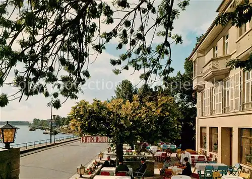 AK / Ansichtskarte 73844967 Oppenheim Hotelbetriebe Platen Hotel Kurplatz Rheinhotel Nierstein Oppenheim