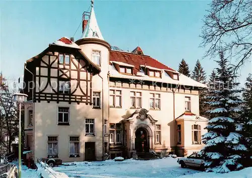 AK / Ansichtskarte  Wolfsgruen_Eibenstock Hotel Restaurant Wolfsgruener Schloesschen 