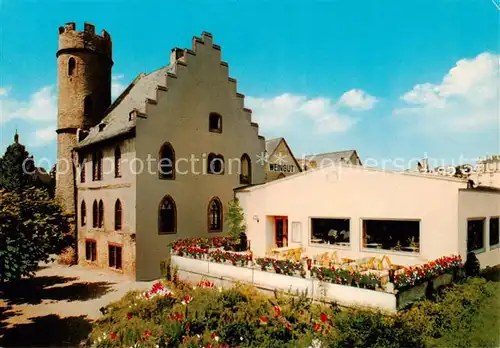 AK / Ansichtskarte  Eltville_Rhein Rheinterrassen Hotel Restaurant Burg Crass Eltville_Rhein