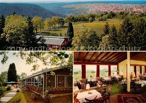 AK / Ansichtskarte  Freudenstadt Panorama Cafe am Friedrichsturm Gaststube Freudenstadt