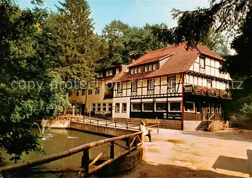 AK / Ansichtskarte  Forsbach_Rheinland Waldrestaurant Forsbacher Muehle Forsbach_Rheinland