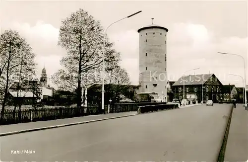 AK / Ansichtskarte  Kahl_Main Hanauer Strasse Kahl_Main