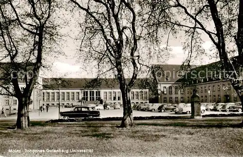 AK / Ansichtskarte 73845100 Mainz__Rhein Johannes Gutenberg Universitaet 