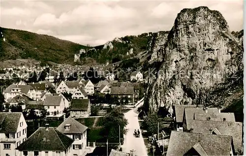 AK / Ansichtskarte  Blaubeuren Sleit a Kloetzle Blei glei bei Blaubeura Blaubeuren