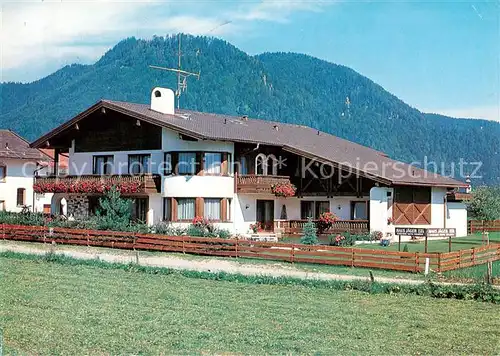 AK / Ansichtskarte  Ruhpolding Haus Jaeger Hotel garni Ruhpolding