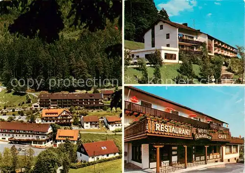 AK / Ansichtskarte 73845160 Baiersbronn_Schwarzwald Hotel Waldlust Fliegeraufnahme Baiersbronn Schwarzwald