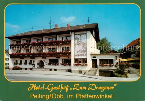 AK / Ansichtskarte  Peiting Hotel Gasthof Zum Dragoner Peiting