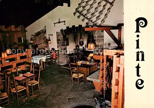 AK / Ansichtskarte  Wilen_OW Spezialitaetenrestaurant Pinte Hote Waldheim au Lac Wilen_OW