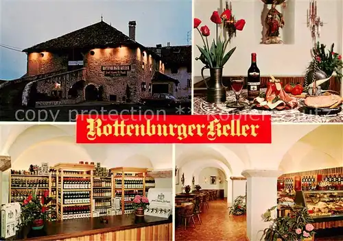 AK / Ansichtskarte  Kaltern_Caldaro_Suedtirol_IT Rottenburger Keller Weinkeller mit Jausenstation Weingeschaeft 