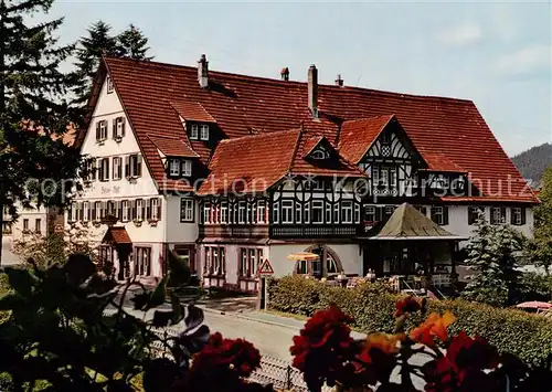 AK / Ansichtskarte 73845224 Klosterreichenbach Klostergasthof Hotel Sonne Post Klosterreichenbach