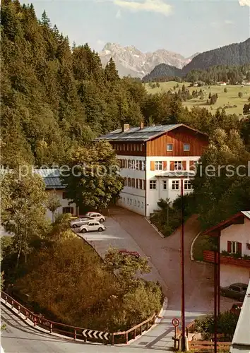 AK / Ansichtskarte  Tiefenbach_Obermaiselstein Berghotel Hessenland Tiefenbach