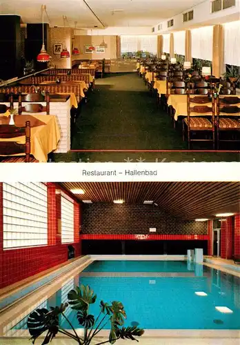 AK / Ansichtskarte  Garbsen Waldhotel Garbsener Schweiz Restaurant Hallenbad Garbsen