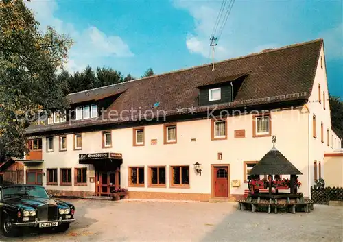 AK / Ansichtskarte  Eschau_Unterfranken Gasthaus Pension Hundsrueck Eschau Unterfranken