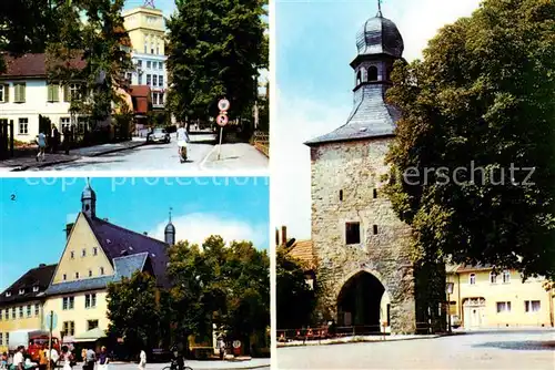 AK / Ansichtskarte  Soemmerda Kulturhaus Rathaus Erfurter Tor Soemmerda