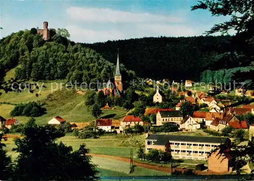 AK / Ansichtskarte  Hohenecken Panorama Burgruine Kirche Hohenecken