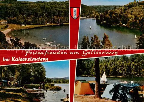 AK / Ansichtskarte 73845396 Gelterswoog Ferienparadies Panorama Teilansichten Gelterswoog